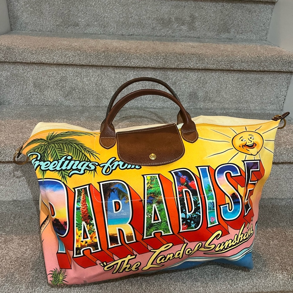 Jeremy Scott for Longchamps Duffle Bag